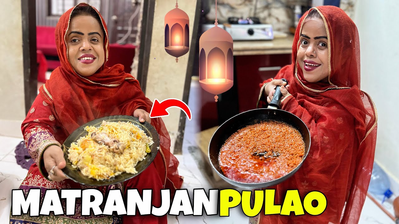 Matranjan Pulao With Famous Laal Chatni | Sanober Choti vlog 