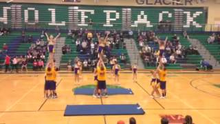 PHS Cheerleaders Divisionals Routine 2014