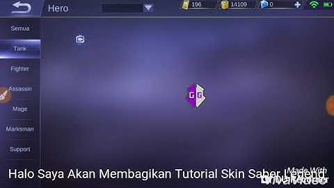 Cara Cheat Skin saber legend Menggunakan Game Guardian Work 100%