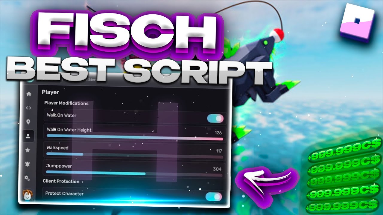 [🐋BOT] BEST Roblox Fisch Script (No Key - Dupe Money & Fisch!) UPDATE ...