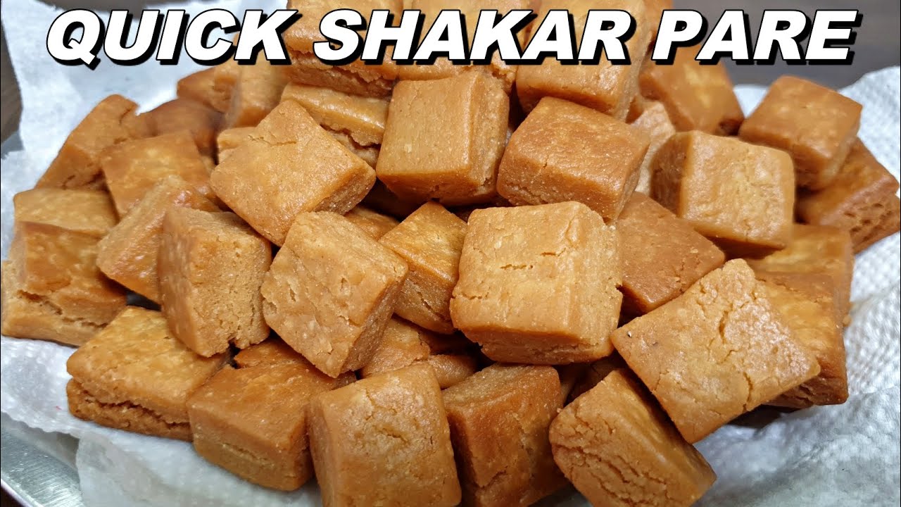 Crispy Shakarpara Recipe - Wheat Flour Shakkarpara | With Secret Tips | Kanak