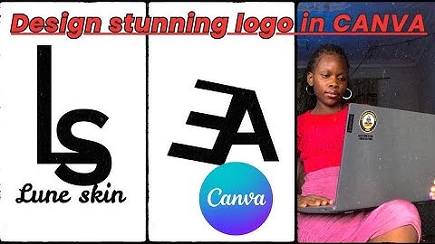Learn How to Design a Monogram Logo in Canva | Canva Tutorial for Beginners| logo design