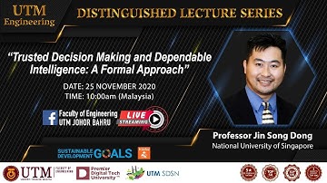 Distinguished Lecture Series #84 - Professor Jin Song Dong