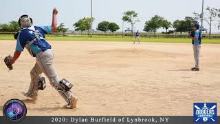 Dylan Burfield College Baseball Showcase Video