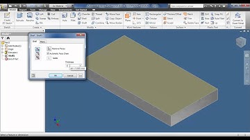 Tutorial 15:  Shell, Remove Face And Thicken