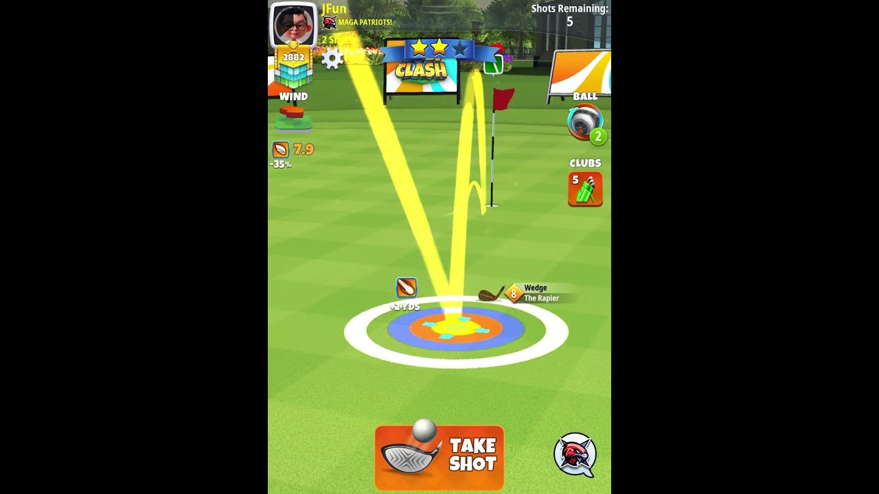 Golf Clash Q9 game play [F2P][Expert] 26Feb19