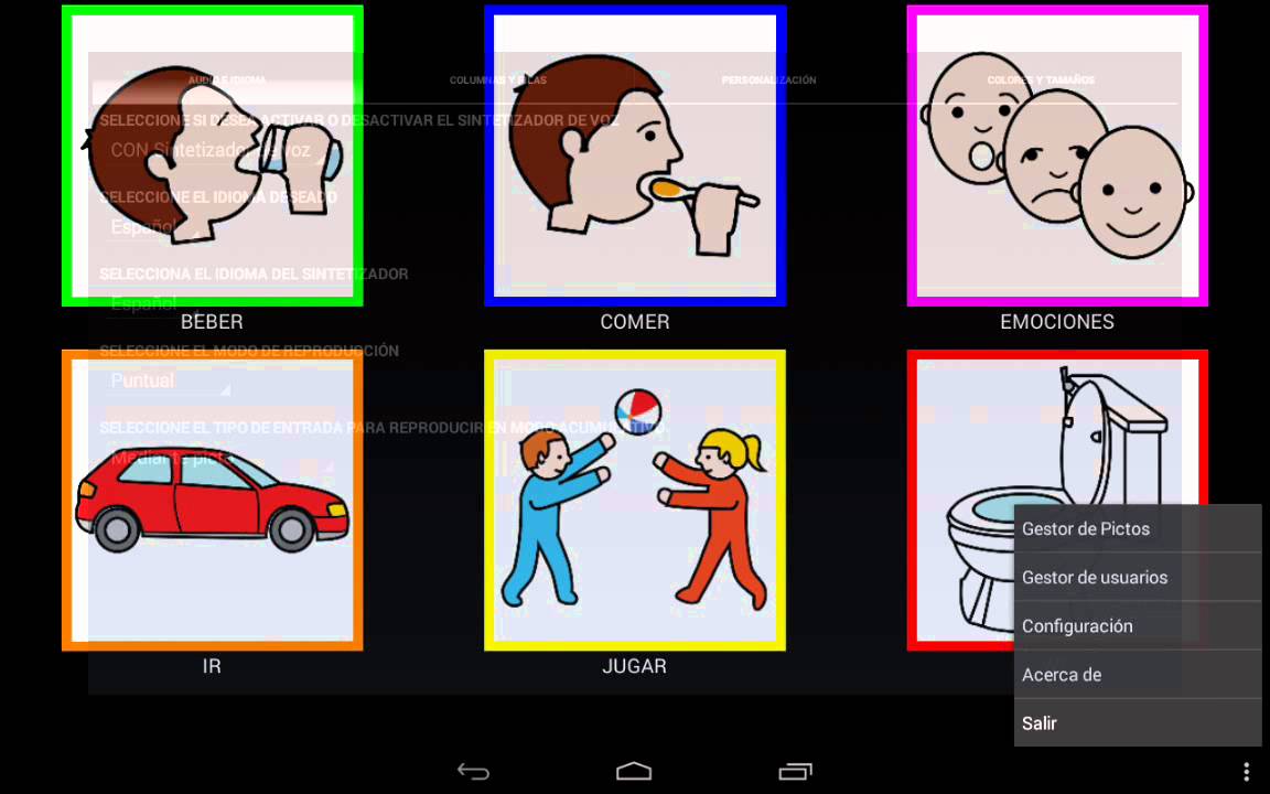 Accegal Pictodroid Lite V3 Uso De Diferentes Idiomas Youtube
