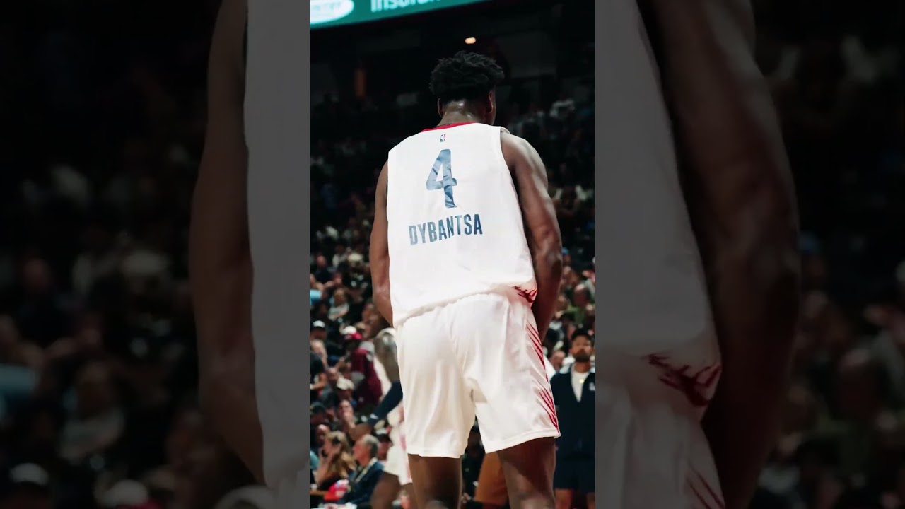 Another angle of AJ's poster 😤 #washingtonwizards #nba #ajdybantsa
