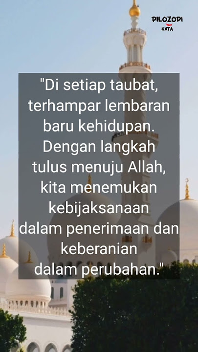 kata kata bijak tentang taubat | #katakatabijak