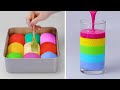 How To Make Rainbow Themed Dessert Cake, Cupcakes Hacks | Very Satisfying Cake Decorating Ideas