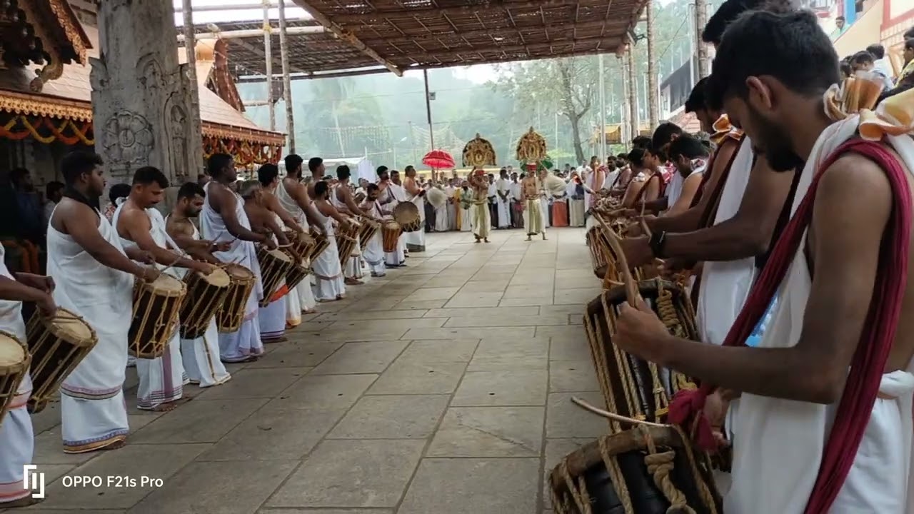 kudupu Sri Anantha padmanabha temple| jodu devara utsawa| chende suttu