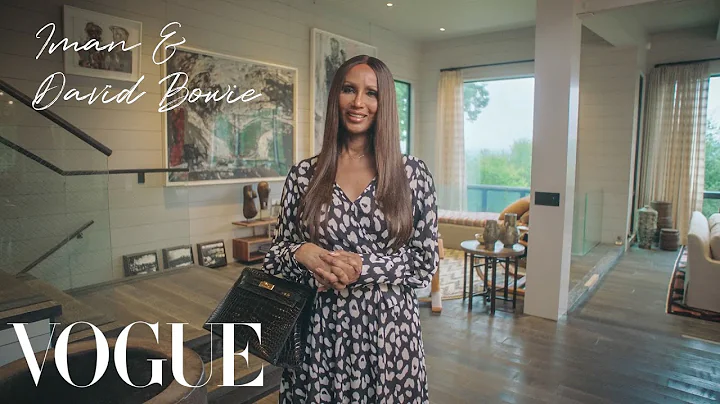 Inside Iman & David Bowies Scenic Home Filled With...