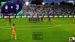 PES 2021 | Crotone vs Juventus | C.Ronaldo Free Kick Goal and Hat Trick | Serie A TIM | Gameplay PC