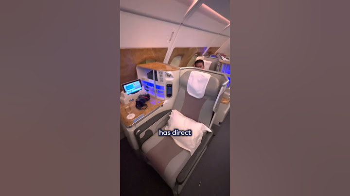 Emirates A380 vs 777 Business Class