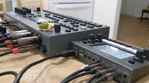 Kicks For Musical Sounds Experiment: 1010Music Blackbox and Octatrack Mk2