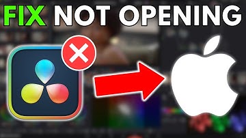 How To Fix DaVinci Resolve Not Opening On Mac