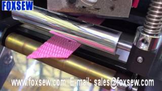 Automatic Angle Ribbon Cutter with Punching Hole