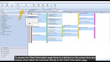 AuditBase: Client Information Module with captions