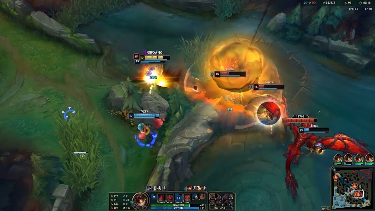 ONE FOR ALL - Ziggs Full AD Critical 1000