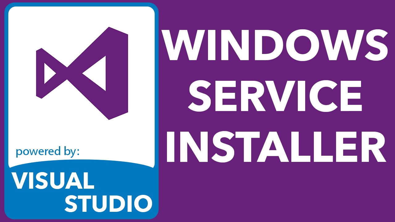 Windows service installer with InstallShield LE - YouTube