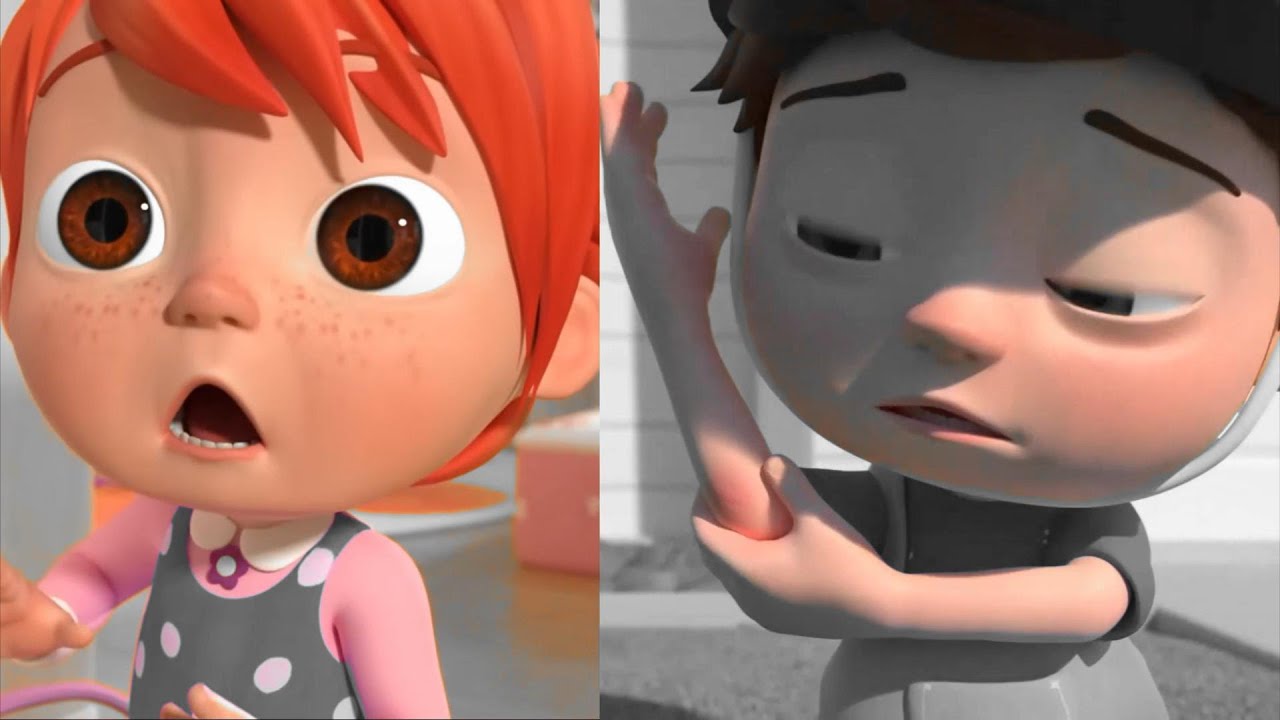 Boo Boo Song Yoyo Vs Tom Tom On Color Inversion Effects | Preview 23451 | Nursery Rhyme