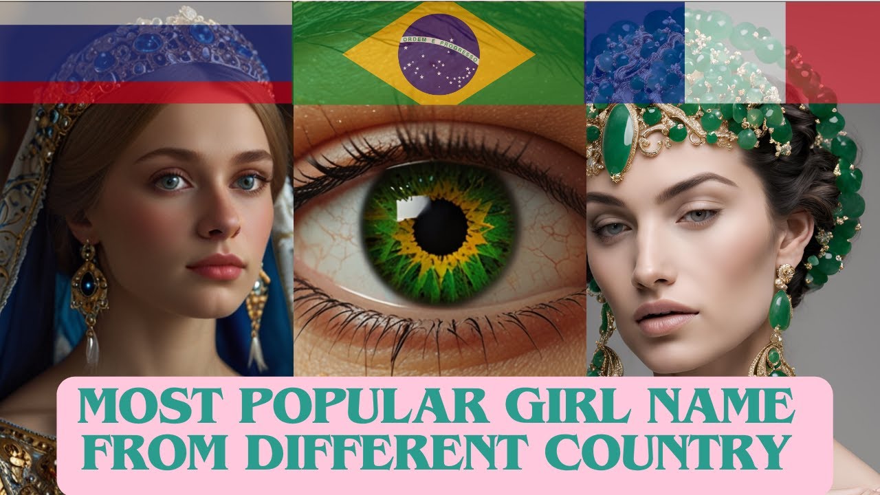 Most Popular Girl's Name From Different Country 2024