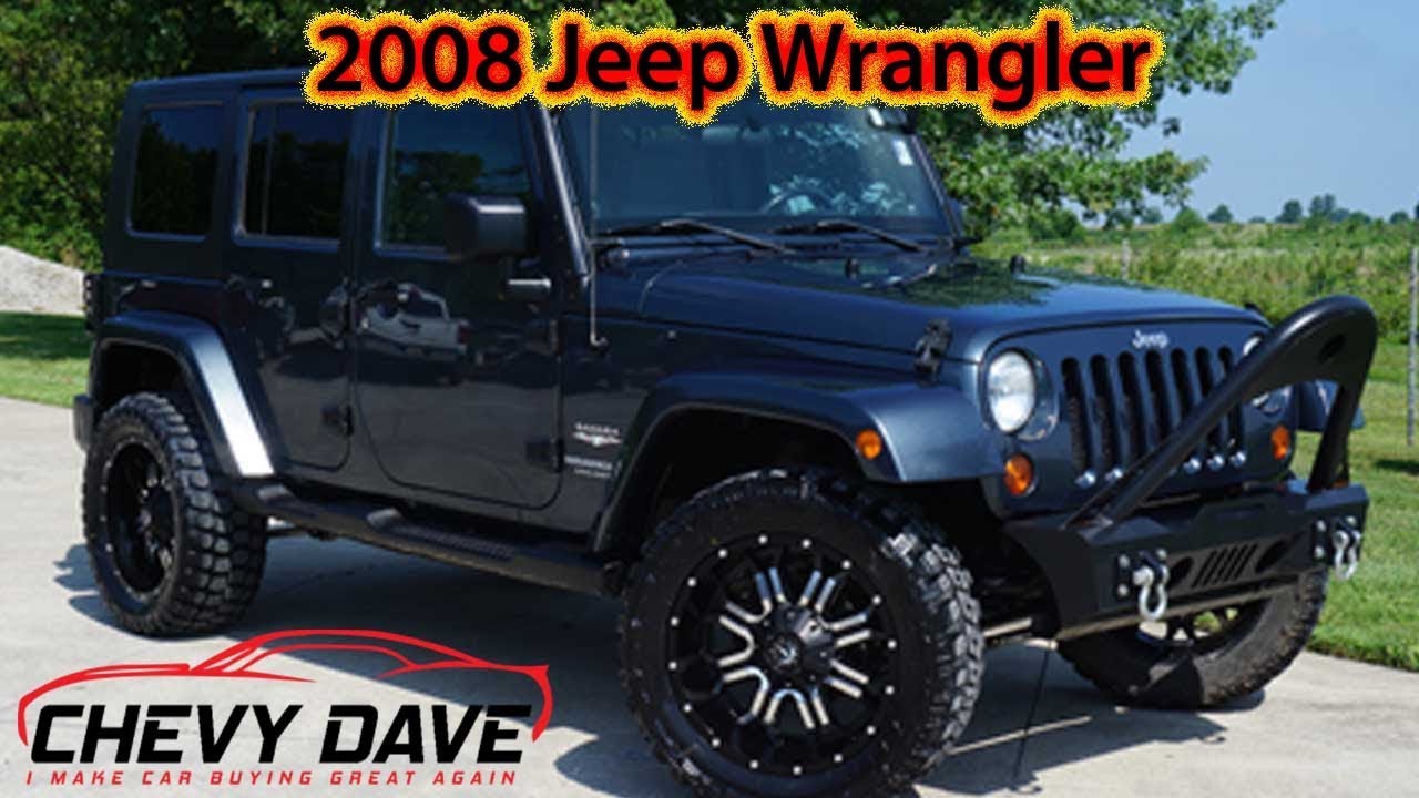 2008 Jeep Wrangler Unlimited Sahara Edition Review - YouTube