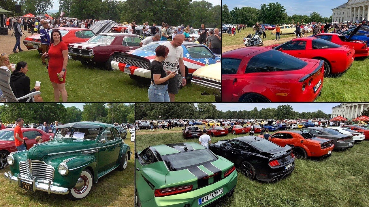 Ameriky na Kačině 3 - Sraz amerických vozů 2025 ► by Berny