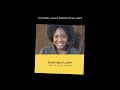 Dominique Luster | The Luster Company