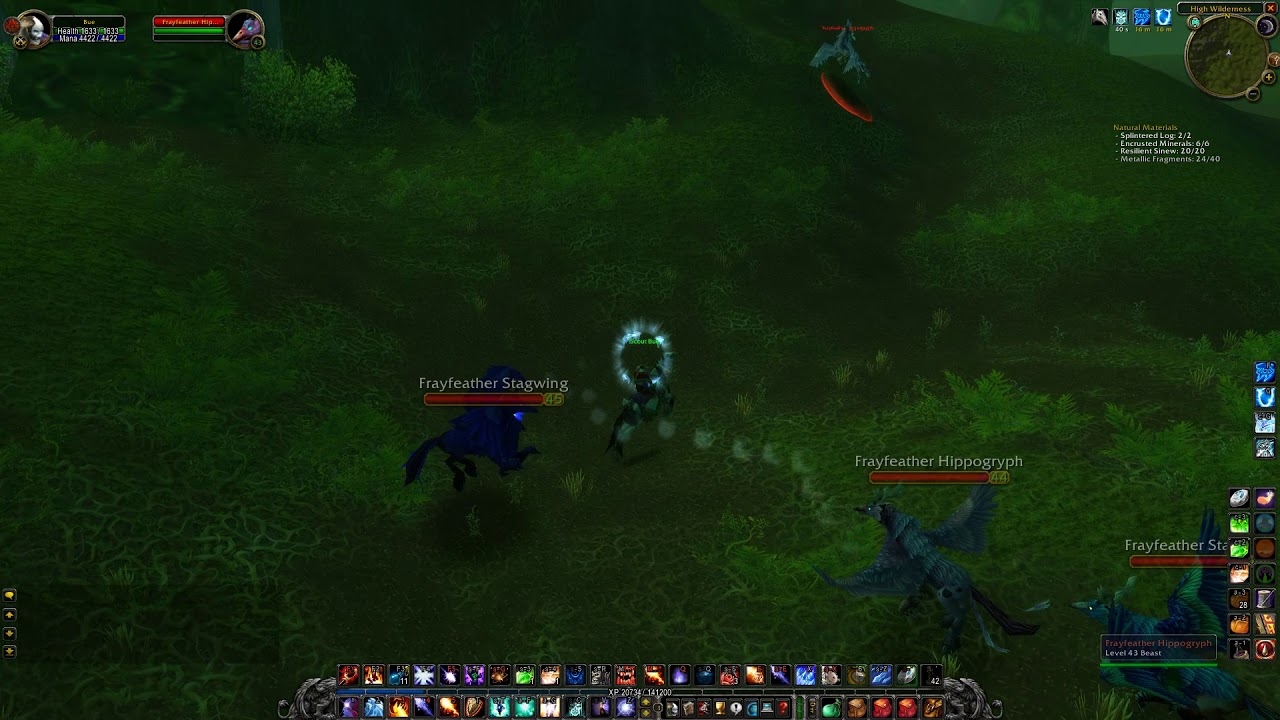 Resilient Sinew & Metallic Fragments, Quest Items, WoW Classic (Feralas