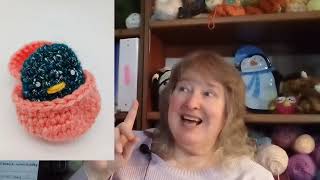 Finale for the Sparkly Yarn bag!
I forgot to mention in the video: from the $1.65 bag of yarn, I made projects with a value of $79.
Welcome to Penguin Place!
I’m Elaine, the Grammie Penguin here.
Here’s where you can find me on social media:
Etsy: https://penguinplace.etsy.com
Email: PenguinPlaceCrafts@gmail.com
Facebook: www.facebook.com/1penguinplace
My Blog: https://freecellpenguin.blogspot.com/
Instagram: penguinplacecrafts
My Ravelry Pattern store: https://www.ravelry.com/stores/elaine...
Kofi: https://ko-fi.com/penguinplacecrafts
Happy Mail:
Elaine Okupski
P. O. Box 198
Marilla, NY 14102
Links from this video:
Hilde the Highland Cow
https://yarnsociety.com/patterns/hilde-the-cow/
No-Sew Bronto
https://www.instagram.com/p/Cuu3_Lduvqk/?hl=en
Mini Penguin
https://www.etsy.com/listing/1314449321/chubby-penguin-crochet-pattern-amigurumi
Micro Octo
https://freecellpenguin.blogspot.com/2024/09/micro-octo-no-sew-pattern.html
Cheeky Beakie
https://www.etsy.com/listing/1678960886/cheeky-beakies-pattern-only
Peep Cheep
https://www.etsy.com/listing/1890332371/easter-chicks-in-eggs-crochet-pattern
Burn Test Video
https://youtu.be/0ouuS9o-7nk?si=qrr46kGlRDaWaffY Finale for the Sparkly Yarn bag!