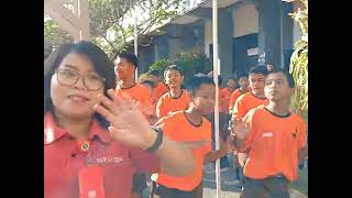 Senan masal Pramuka \u0026 Lomba Semaphore Kls VII di Spensi