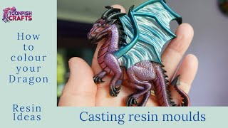 Resin mica painting technique - the simple way