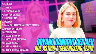 Download Lagu GOYANG DANGDUT AEU AEU ADE ASTRID \u0026 GERENGSENG TEAM | Ikhlas, Tabah, Secawan Madu, Pantun Janda MP3