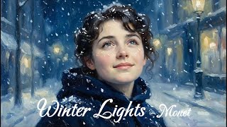 Visual Poems | Winter Lights: Monet-Style [art, healing, relax, snow, visual, poem]