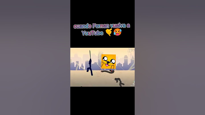 cuando Fernanfloo vuelva a Youtube (video no mío)
