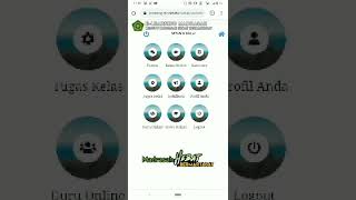 TUTORIAL ABSENSI SISWA DI MATA PELAJARAN PADA APLIKASI ELEARNING MADRASAH MENGGUNAKAN HP