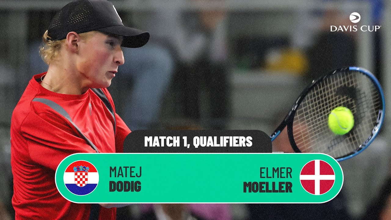 Moeller MAGIC in Varazdin 🪄 | Croatia v Denmark | 2026 Davis Cup Qualifiers 1st Round Highlights