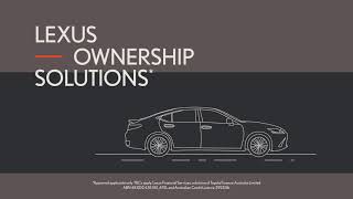 Lexus Ownership Solutions & Guaranteed Future Value* - How It Works