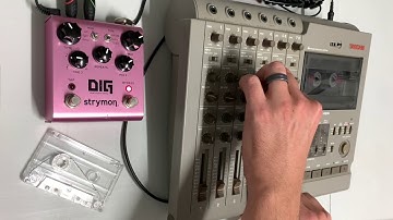 Portastudio 424 | Strymon DIG | Cassette Recording