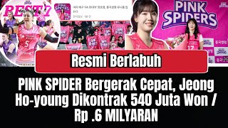 ! Jeong Ho-young Joins Heungkuk Life Pink Spiders, Signing a Fantastic Contract