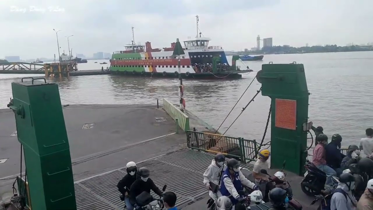 Phà Cát Lái kết nối giao thông giữa TP  HCM và Đồng Nai