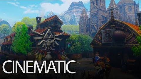 Ocarina of Time meets Unreal Engine 4 - Castle Town + Temple of Time [Cinematic]