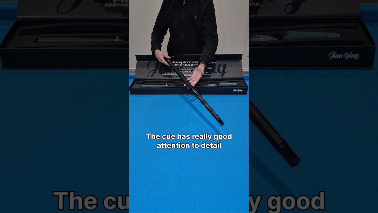 Carbon Fiber Pool Cue Review | Jian Ying Cues | 