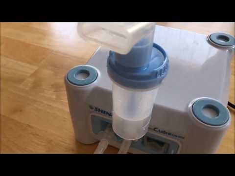 小児喘息の強い味方！ミリコンキューブ 吸入器 - YouTube