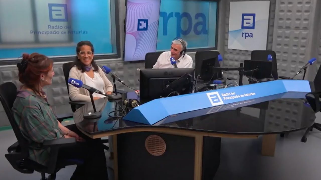 Virginia Read Escobal e Ilemi Cuesta Mier presentan "Alegría" en Asturias al día