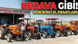 2. El Traktör Fi̇yatlari Düştü Türk Fiat 54C Ve Fiat 60-56 Ne Kadar Oldu? 2026