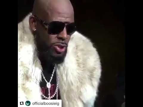 R.Kelly getting freaky on stage with a fan - YouTube