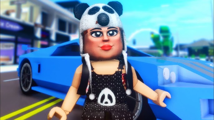 Eu CRIEI um BROOKHAVEN da NATASHA PANDA! (Roblox) 