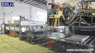 EF-60 Full Automatic Mattress Compress and Roll Packing Production Line